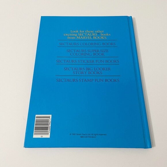 Vintage 1985 Marvel Books Sectaurs The Warriors Of Symbion The Magic Gemstone - Picture 2 of 15